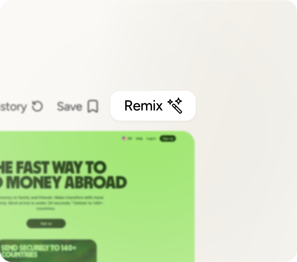 Remix a winning landing page into an on-brand AI prompt in Kewise
