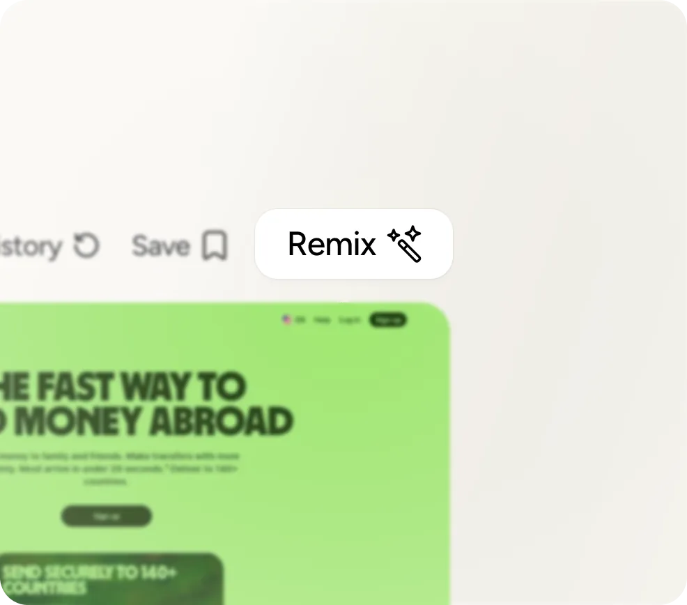 Remix a winning landing page into an on-brand AI prompt in Kewise