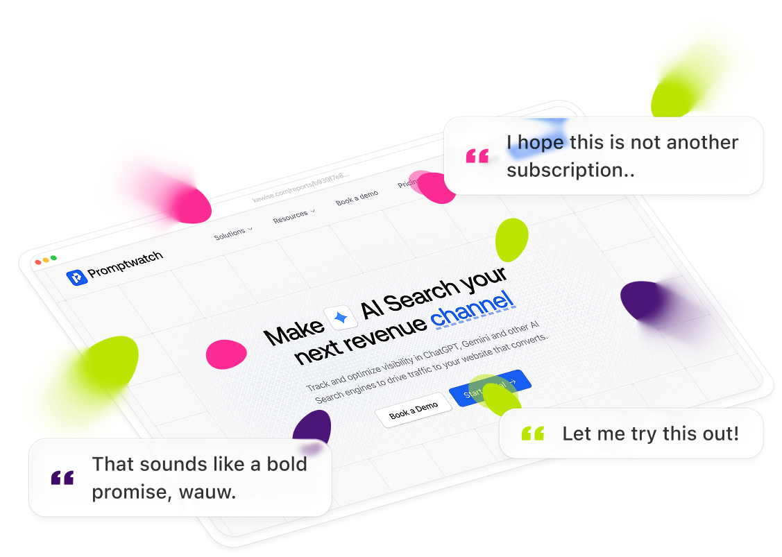 User testing with Kewise