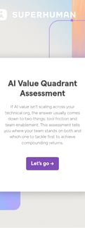 Superhuman landing page mobile screenshot