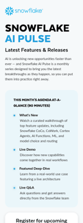 _snowflake landing page mobile screenshot