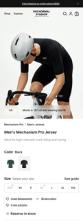 Pas Normal Studios landing page mobile screenshot