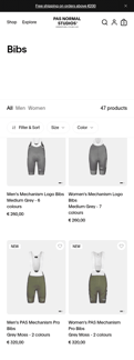 Pas Normal Studios landing page mobile screenshot