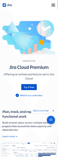 Trello landing page mobile screenshot