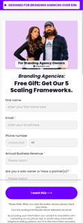 Alex hormozi landing page mobile screenshot