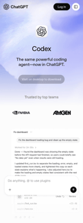 Chatgpt landing page mobile screenshot