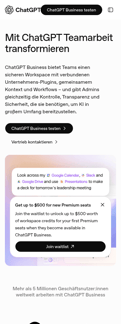 Chatgpt landing page mobile screenshot