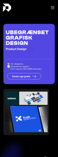 Obsidian landing page mobile screenshot