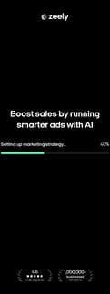 Zeely landing page mobile screenshot