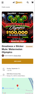 Sticker mule landing page mobile screenshot