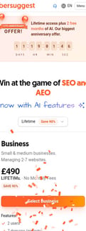 Npdigital landing page mobile screenshot