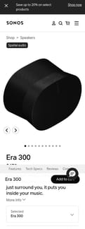 Sonos landing page mobile screenshot