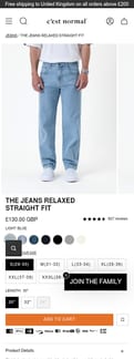 C'est Normal landing page mobile screenshot