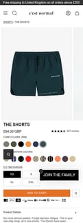 C'est Normal landing page mobile screenshot