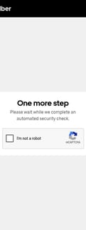 Uber landing page mobile screenshot