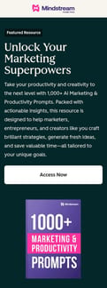 HubSpot landing page mobile screenshot