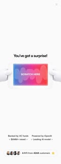 Tryholo landing page mobile screenshot