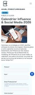 Kolsquare landing page mobile screenshot