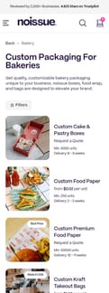 Noissue landing page mobile screenshot