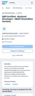 Sap landing page mobile screenshot