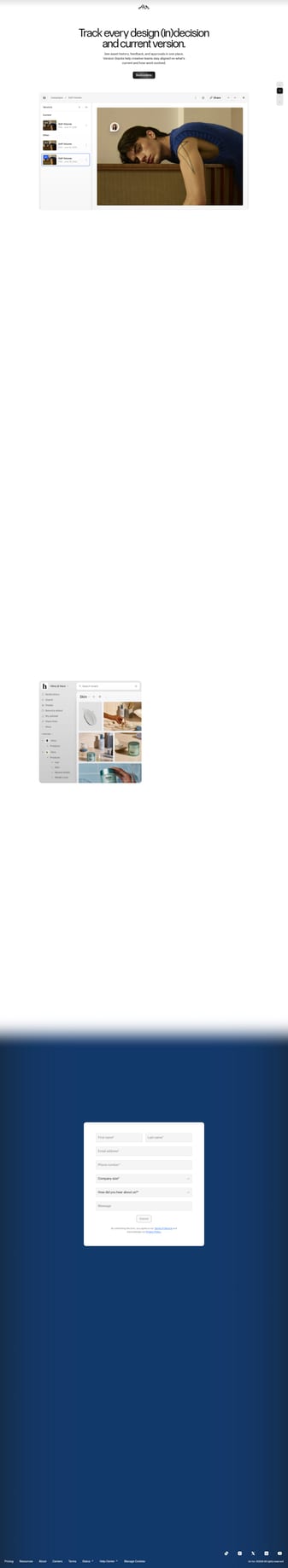 Air-inc landing page desktop screenshot