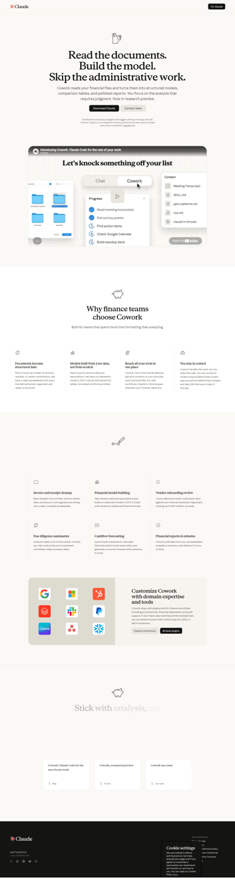 Claude landing page desktop screenshot