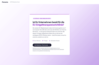 Personio landing page desktop screenshot