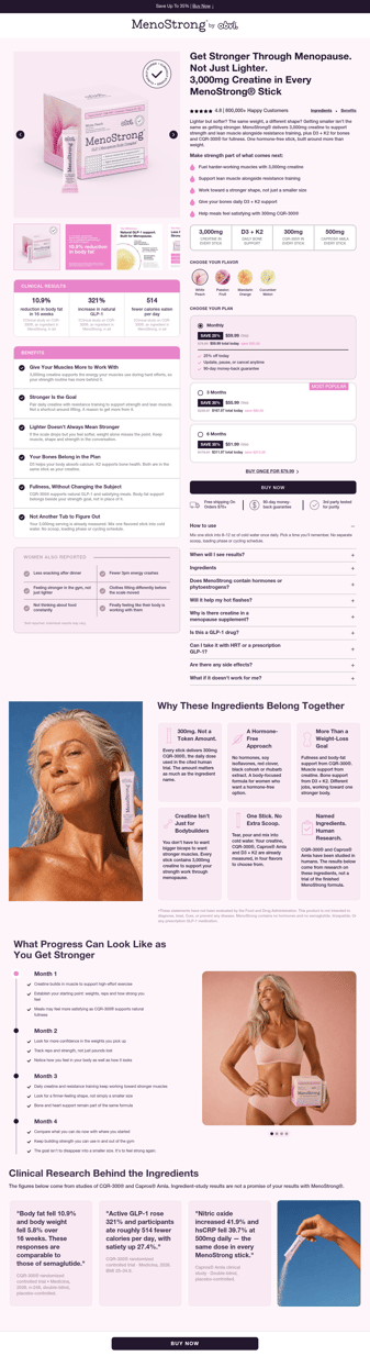 Obvi landing page desktop screenshot
