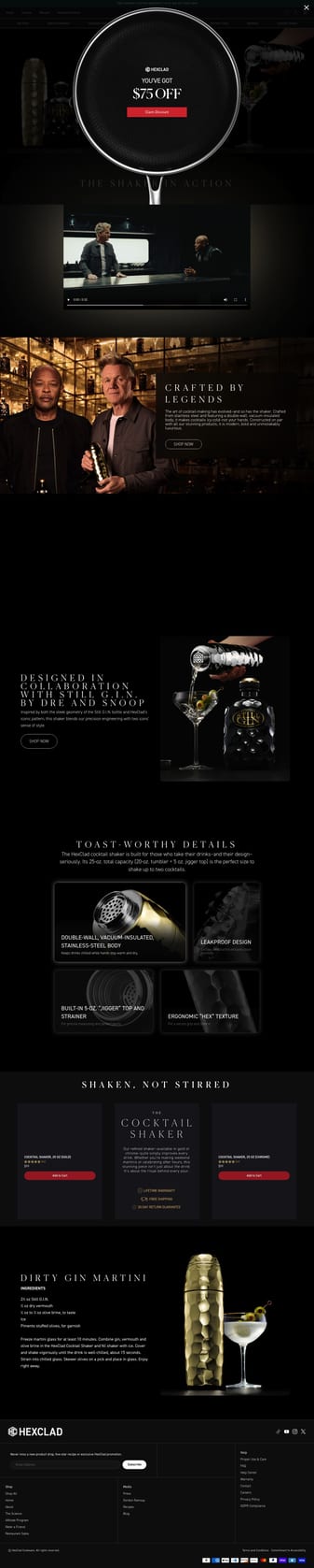 Gordon ramsay landing page desktop screenshot