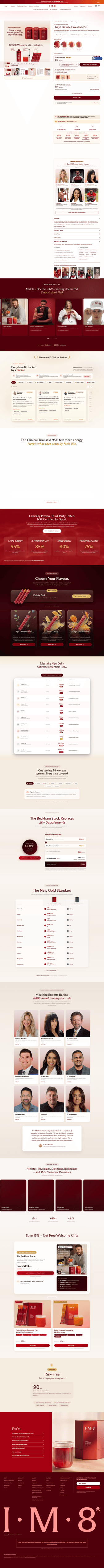 Flamingo Estate landing page desktop screenshot