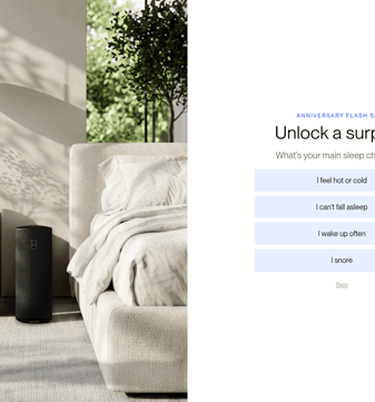 Eight landing page desktop screenshot