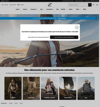 Revolutionrace landing page desktop screenshot