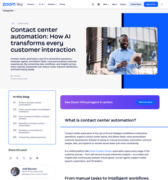 Zoom landing page desktop screenshot