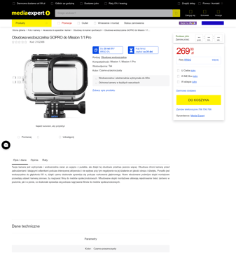 Gopro landing page desktop screenshot