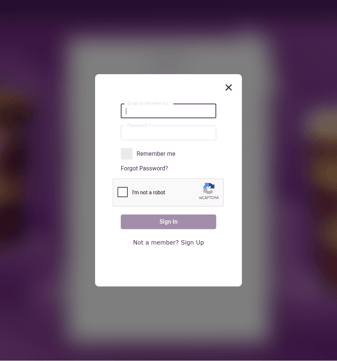 Oakberry landing page desktop screenshot