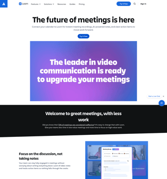 Trello landing page desktop screenshot