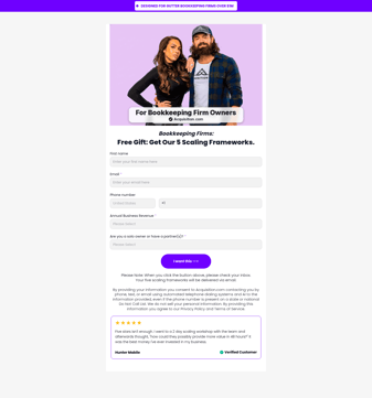 Alex hormozi landing page desktop screenshot