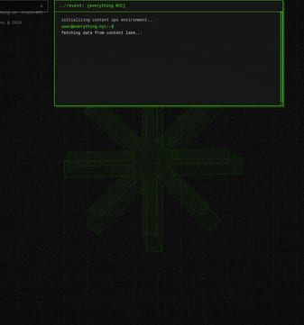 Sanity landing page desktop screenshot