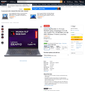 Snapdragon landing page desktop screenshot