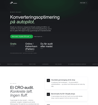 Obsidian landing page desktop screenshot