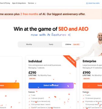 Npdigital landing page desktop screenshot