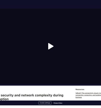 Cloudflare landing page desktop screenshot