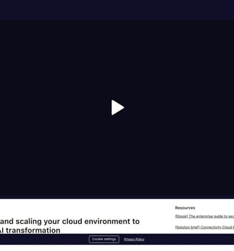 Cloudflare landing page desktop screenshot