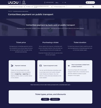 Mastercard landing page desktop screenshot