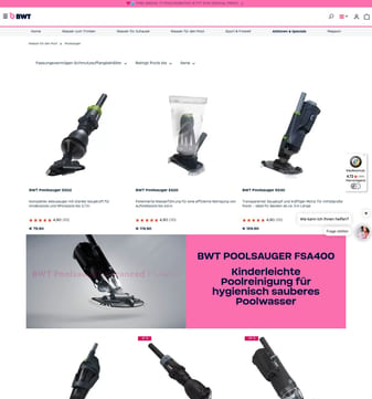 Bwt landing page desktop screenshot