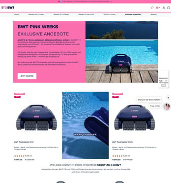 Bwt landing page desktop screenshot