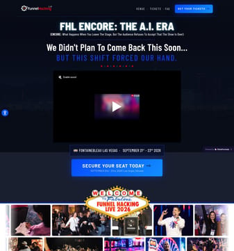 ClickFunnels landing page desktop screenshot