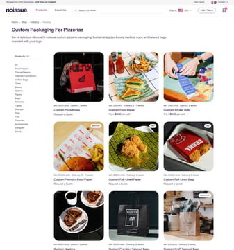 Noissue landing page desktop screenshot
