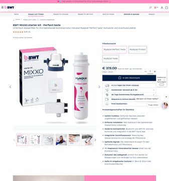 Bwt landing page desktop screenshot