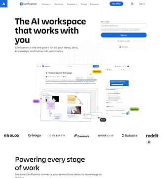 Trello landing page desktop screenshot